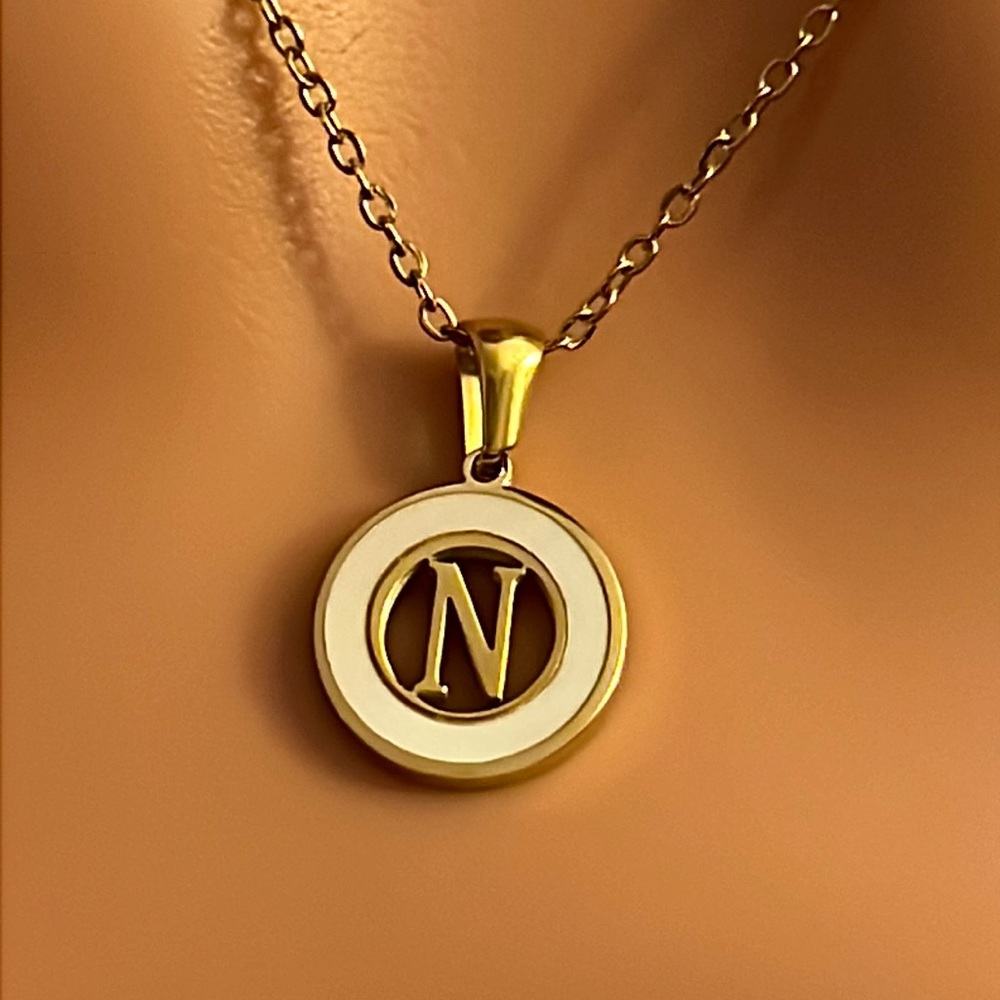 N Letter Necklace